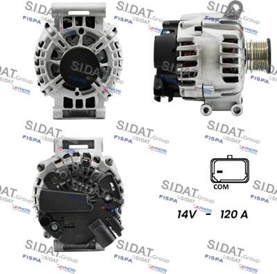 Fispa A12VA0135 - Alternatore www.autoricambi360.it