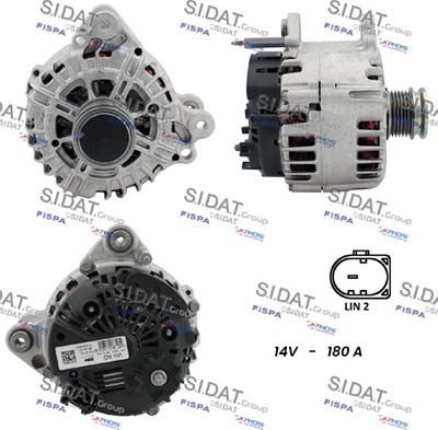 Fispa A12VA0866 - Alternatore www.autoricambi360.it