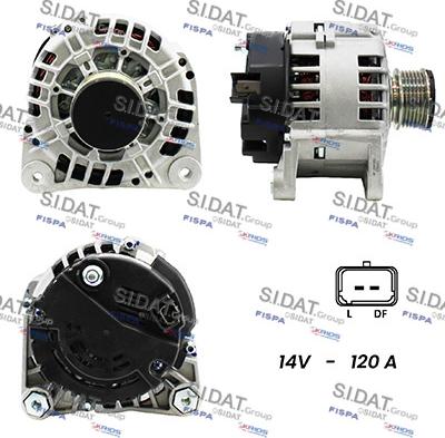 Fispa A12VA0290A2 - Alternatore www.autoricambi360.it