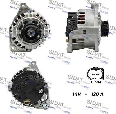 Fispa A12VA0240 - Alternatore www.autoricambi360.it