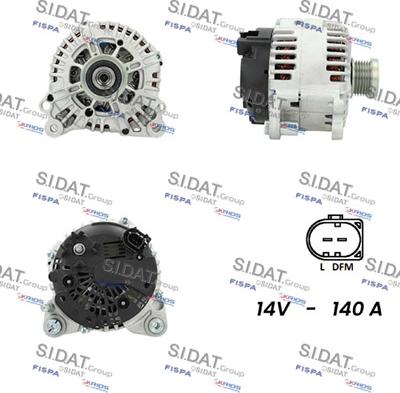Fispa A12VA0255 - Alternatore www.autoricambi360.it