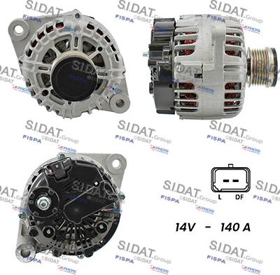 Fispa A12VA0216A2 - Alternatore www.autoricambi360.it