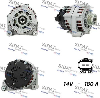 Fispa A12VA0784AS - Alternatore www.autoricambi360.it