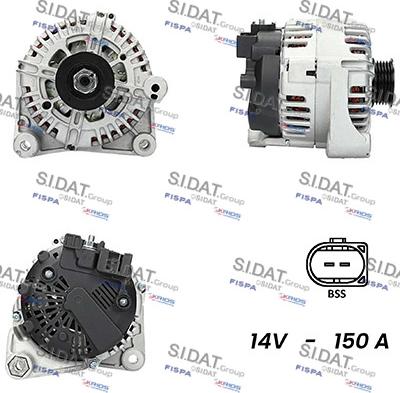 Fispa A12VA0785A2 - Alternatore www.autoricambi360.it