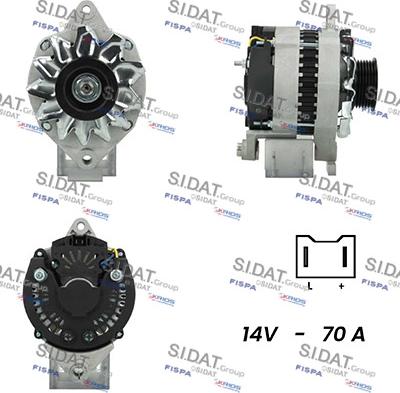 Fispa A12VA1005A2 - Alternatore www.autoricambi360.it