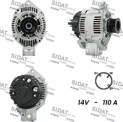 Fispa A12VA1018A2 - Alternatore www.autoricambi360.it