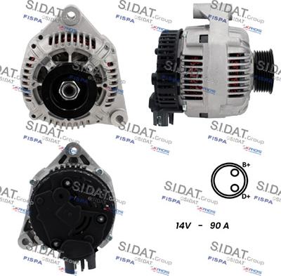 Fispa A12VA1146A2 - Alternatore www.autoricambi360.it