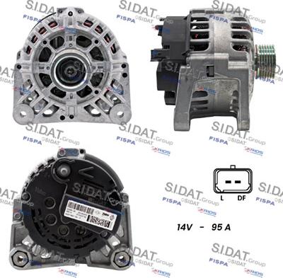 Fispa A12VA1246 - Alternatore www.autoricambi360.it