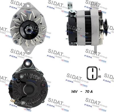 Fispa A12VA1289A2 - Alternatore www.autoricambi360.it