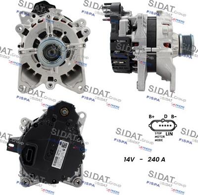 Fispa A12VA1271 - Alternatore www.autoricambi360.it