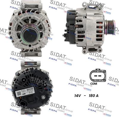 Fispa A12VA1273 - Alternatore www.autoricambi360.it