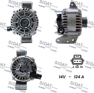 Fispa A12VS0088A2 - Alternatore www.autoricambi360.it