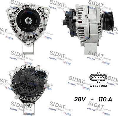 Fispa A24BH0099AS - Alternatore www.autoricambi360.it