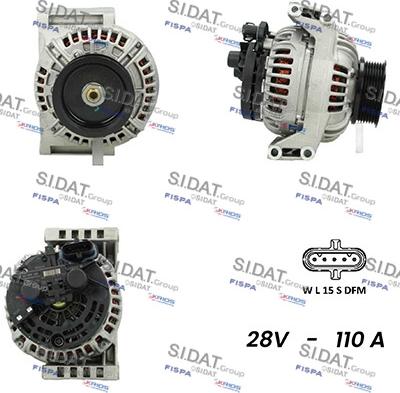Fispa A24BH0098AS - Alternatore www.autoricambi360.it