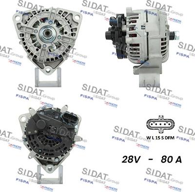 Fispa A24BH0093AS - Alternatore www.autoricambi360.it