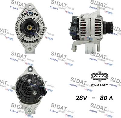 Fispa A24BH0081AS - Alternatore www.autoricambi360.it