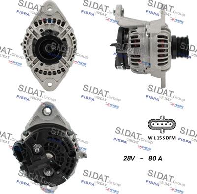Fispa A24BH0081 - Alternatore www.autoricambi360.it
