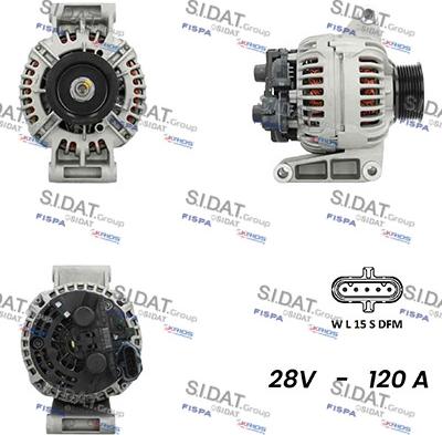 Fispa A24BH0101 - Alternatore www.autoricambi360.it