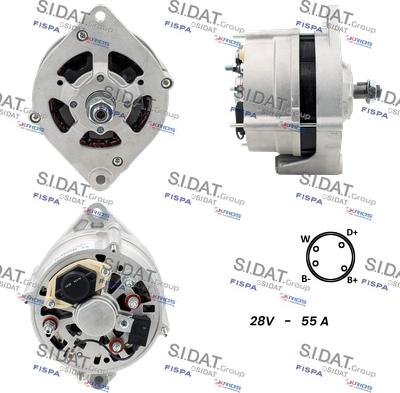 Fispa A24BH0102 - Alternatore www.autoricambi360.it