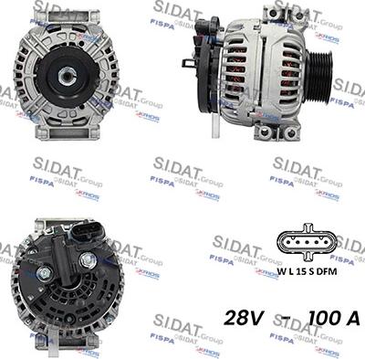 Fispa A24BH0107AS - Alternatore www.autoricambi360.it