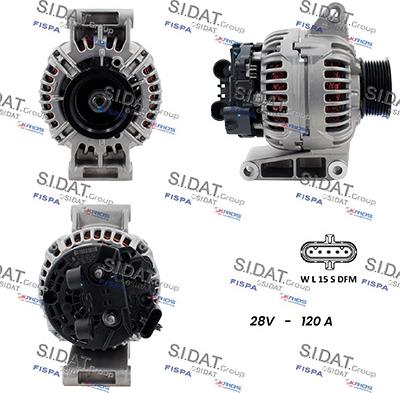 Fispa A24BH0176 - Alternatore www.autoricambi360.it