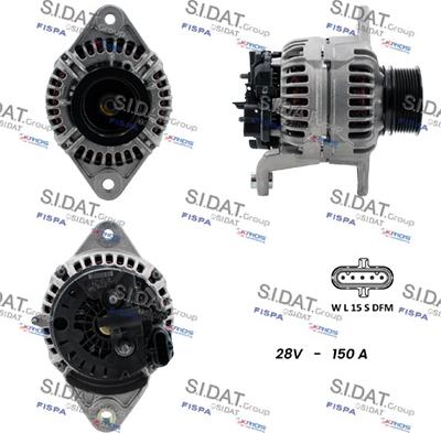 Fispa A24BH0170 - Alternatore www.autoricambi360.it