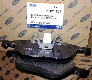 FORD 1321517 - Kit pastiglie freno, Freno a disco www.autoricambi360.it