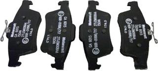FORD 1763677 - Kit pastiglie freno, Freno a disco www.autoricambi360.it