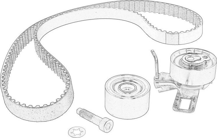 FORD 2191055 - Kit cinghie dentate www.autoricambi360.it