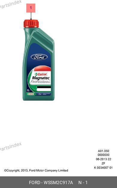 FORD WSS-M2C 917A - Olio motore www.autoricambi360.it