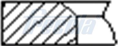 Freccia FR10-505250 - Kit fasce elastiche www.autoricambi360.it