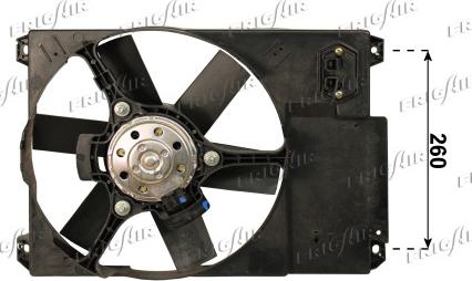 Frigair 0504.1235 - Ventola, Raffreddamento motore www.autoricambi360.it