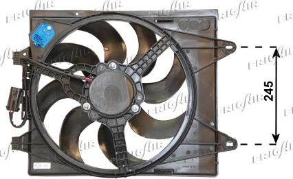 Frigair 0504.2042 - Ventola, Raffreddamento motore www.autoricambi360.it