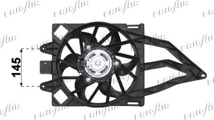 Frigair 0504.2038 - Ventola, Raffreddamento motore www.autoricambi360.it