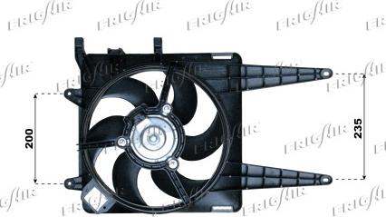 Frigair 0504.2027 - Ventola, Raffreddamento motore www.autoricambi360.it