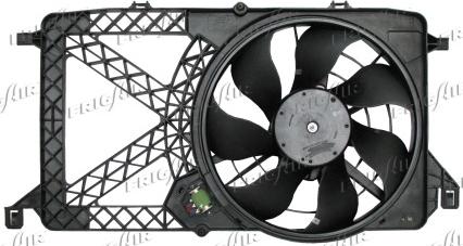 Frigair 0505.2024 - Ventola, Raffreddamento motore www.autoricambi360.it