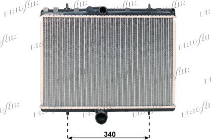 Frigair 0104.3167 - Radiatore, Raffreddamento motore www.autoricambi360.it
