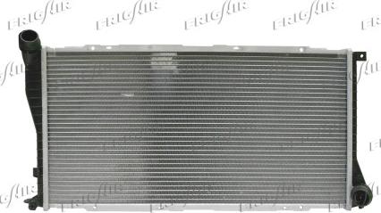 Frigair 0102.3012 - Radiatore, Raffreddamento motore www.autoricambi360.it