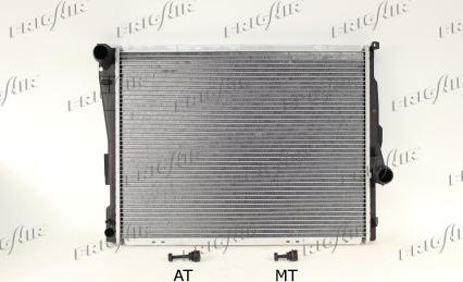 Frigair 0102.3075 - Radiatore, Raffreddamento motore www.autoricambi360.it