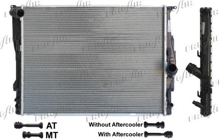 Frigair 0102.3126 - Radiatore, Raffreddamento motore www.autoricambi360.it