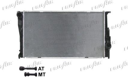 Frigair 0102.3127 - Radiatore, Raffreddamento motore www.autoricambi360.it