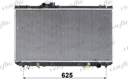 Frigair 0115.3123 - Radiatore, Raffreddamento motore www.autoricambi360.it