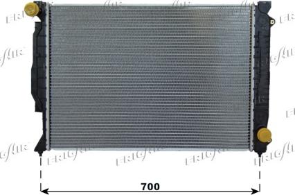 Frigair 0110.3006 - Radiatore, Raffreddamento motore www.autoricambi360.it