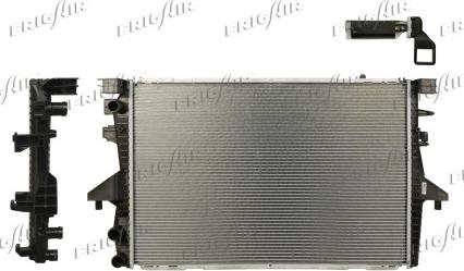 Frigair 0110.3160 - Radiatore, Raffreddamento motore www.autoricambi360.it