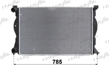 Frigair 0110.3139 - Radiatore, Raffreddamento motore www.autoricambi360.it