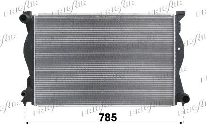 Frigair 0110.3138 - Radiatore, Raffreddamento motore www.autoricambi360.it