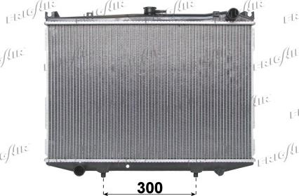 Frigair 0121.3045 - Radiatore, Raffreddamento motore www.autoricambi360.it