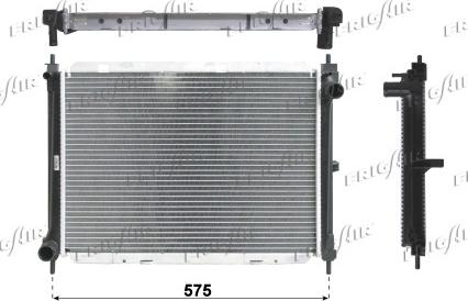 Frigair 0121.3026 - Radiatore, Raffreddamento motore www.autoricambi360.it