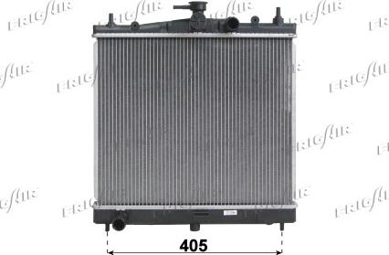 Frigair 0121.3020 - Radiatore, Raffreddamento motore www.autoricambi360.it