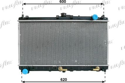 Frigair 0127.3005 - Radiatore, Raffreddamento motore www.autoricambi360.it